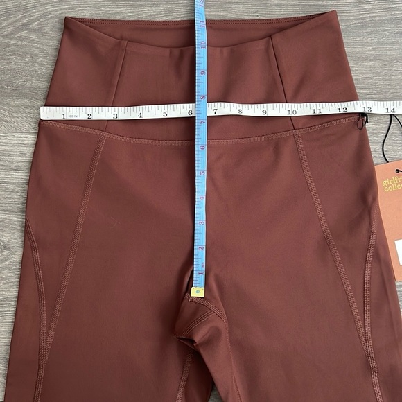 GIRLFRIEND COLLECTIVE High Rise Legging Small Earth Brown Compression Active NWT - Picture 10 of 11